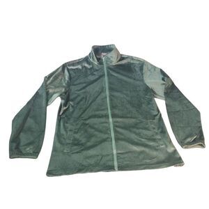 Coofandy Jacket Men Sz‎ S Green Full Zip Everyday Casual Athleisure